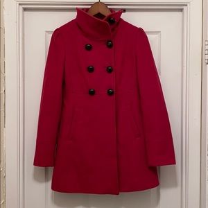 Guess Wool Peacoat with bow